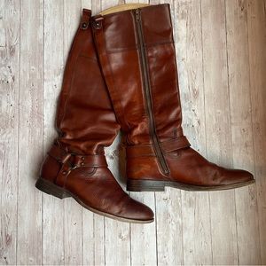 Frye leather calf boots size 8.5